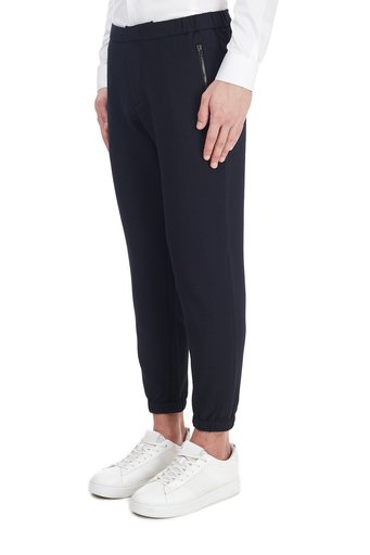 Emporio Armani Elastik Paçalı Cepli Erkek Pantolon 6H1PL5 1NFCZ 0920 LACİVERT - 4