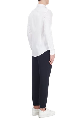 Emporio Armani Elastik Paçalı Cepli Erkek Pantolon 6H1PL5 1NFCZ 0920 LACİVERT - 5