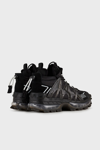 Emporio Armani Sneaker Erkek Ayakkabı 1X4C61 2XM82 9A083 SİYAH - 4
