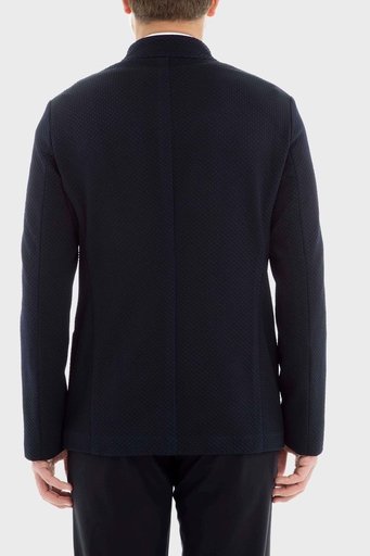 Emporio Armani Dik Yaka Blazer Erkek Ceket 21G68S 21S10 922 LACİVERT - 2