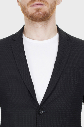 Emporio Armani Düğmeli Blazer Erkek Ceket 51G620 51306 999 SİYAH - 13
