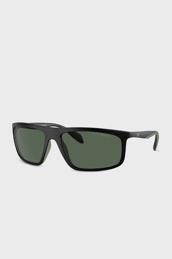 Emporio Armani Erkek Gözlük 0EA4212U 500171 64 Mat Siyah Kauçuk Yeşil-Koyu Ye - 1