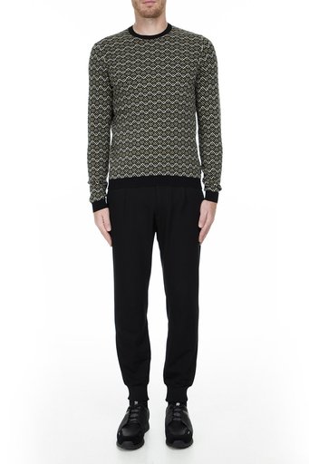 Emporio Armani Erkek Kazak 6G1MTU 1M8DZ F503 YEŞİL - 5