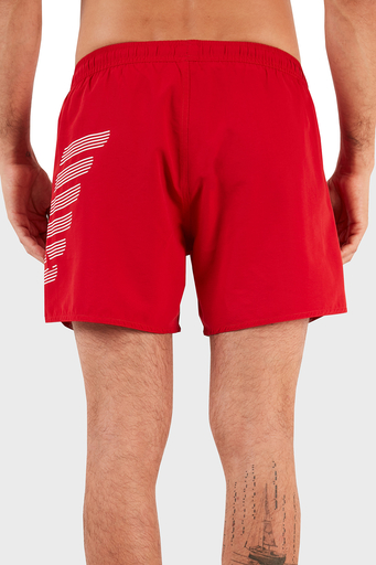 Emporio Armani Baskılı Belden Bağlamalı Erkek Mayo Short S 211740 1P427 06574 KIRMIZI - 3