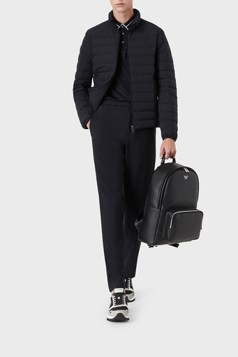 Emporio Armani Dik Yaka Cepli Şişme Erkek Mont 8N1BQ2 1NLRZ 0920 LACİVERT - 3