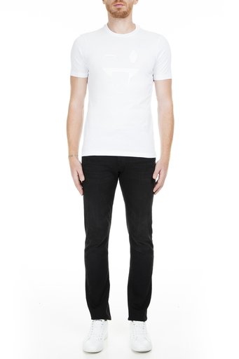 Emporio Armani Erkek T Shirt 3G1T92 1J00Z 0100 BEYAZ - 5