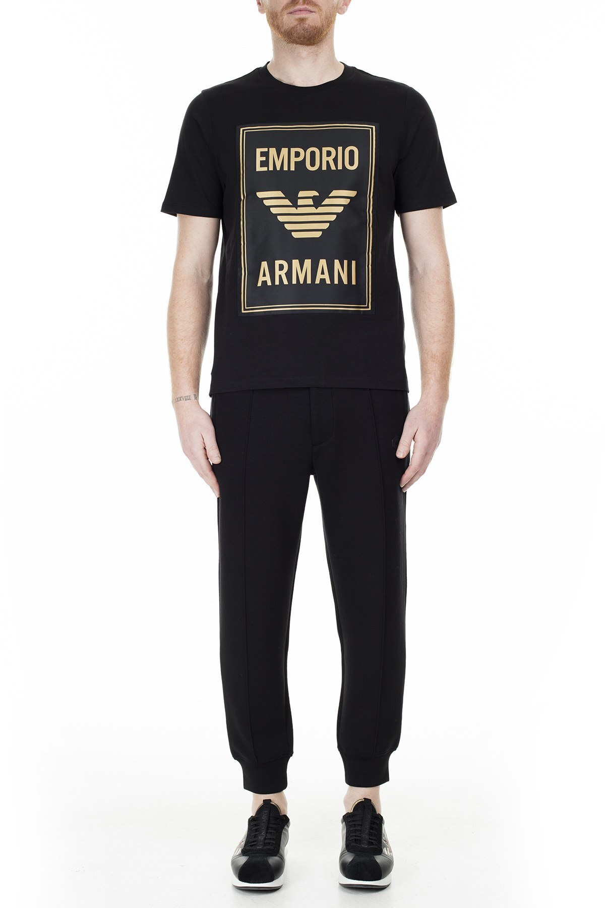 Emporio Armani Erkek T Shirt S 6G1TE0 1J00Z 0999 SİYAH