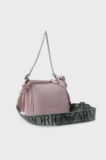 Emporio Armani Fermuarlı Çıkarılabilir Ön Bölmeli ve Askılı Bayan Çanta Y3H317 YFO5E 80700 PUDRA - 2