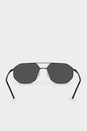 Emporio Armani Güneş Erkek Gözlük 0EA2147 300187 58 Mat Siyah-Koyu Gri - 2