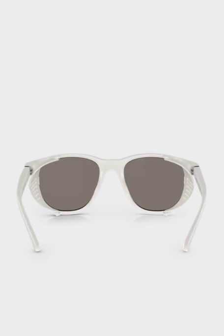 Emporio Armani Güneş Erkek Gözlük 0EA4216U 53445A 56 Mat Beyaz-Açık kahve Aynalı Al - 3