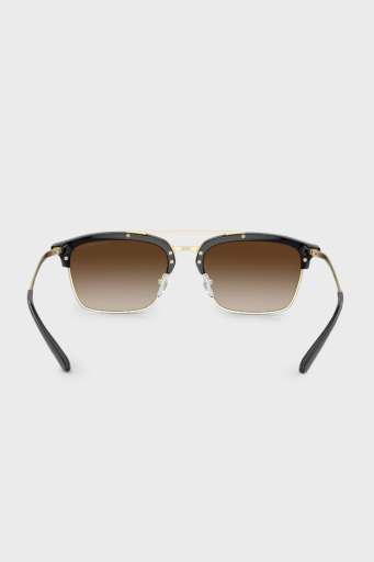 Emporio Armani Güneş Erkek Gözlük 0EA4228 300213 55 Parlak Siyah Mat Altın-Degrade - 6