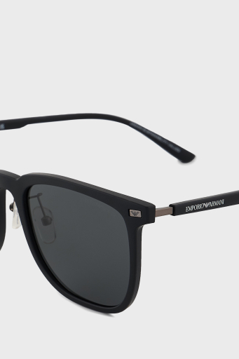 Emporio Armani Güneş Erkek Gözlük 0EA4255D 500187 56 Mat Siyah-Koyu Gri - 5