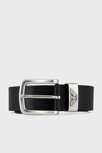 Emporio Armani Hakiki Deri Erkek Kemer Y4S201 YDD6G 80001 SİYAH - 1