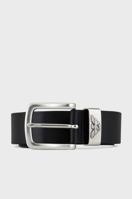 Emporio Armani Hakiki Deri Erkek Kemer Y4S201 YDD6G 80001 SİYAH - 1
