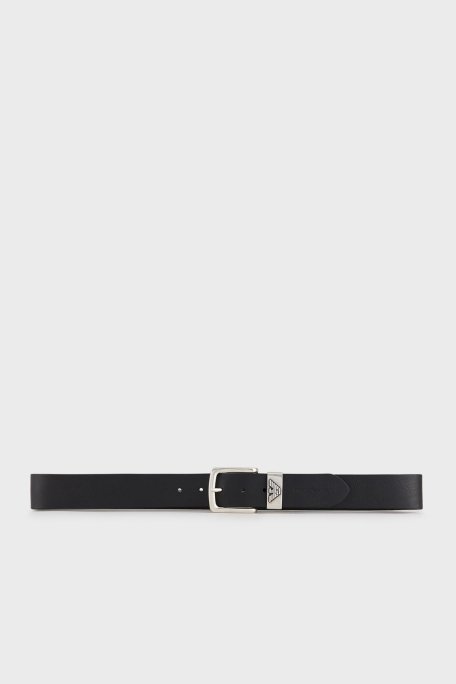 Emporio Armani Hakiki Deri Erkek Kemer Y4S201 YDD6G 80001 SİYAH - 2