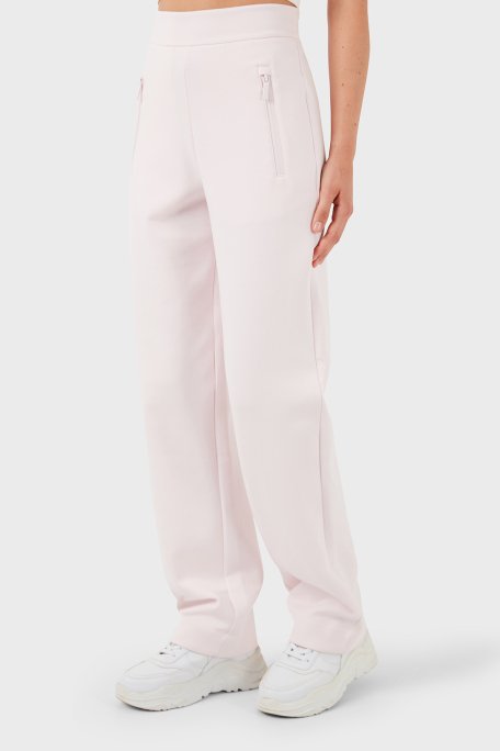 Emporio Armani Isı Yalıtımlı Relaxed Fit Çift Jarse Bayan Pantolon 3D2P6E 1JHSZ 0327 PUDRA - 3