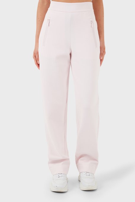 Emporio Armani Isı Yalıtımlı Relaxed Fit Çift Jarse Bayan Pantolon 3D2P6E 1JHSZ 0327 PUDRA - 5