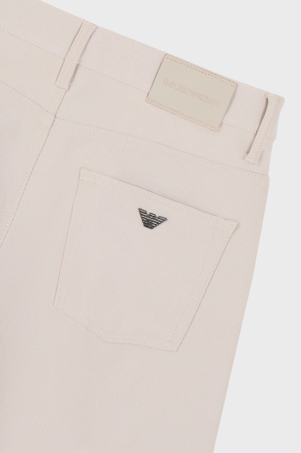 Emporio Armani J05 Streç Pamuklu Normal Bel Regular Fit Jeans Erkek Kot Pantolon 3D1J05 1NPQZ 06G2 BEJ - 12