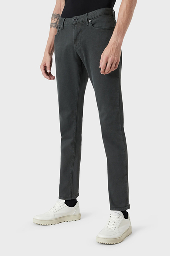 Emporio Armani Slim Fit Cepli Pamuklu J06 Jeans Erkek Kot Pantolon 6K1J06 1N0CZ 0558 HAKİ - 2