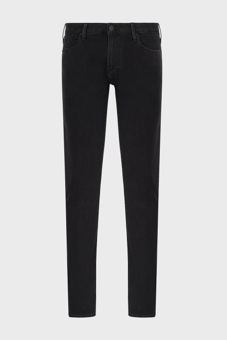 Emporio Armani Slim Fit Cepli Pamuklu J06 Jeans Erkek Kot Pantolon 8N1J06 1G0IZ 0006 SİYAH - 6