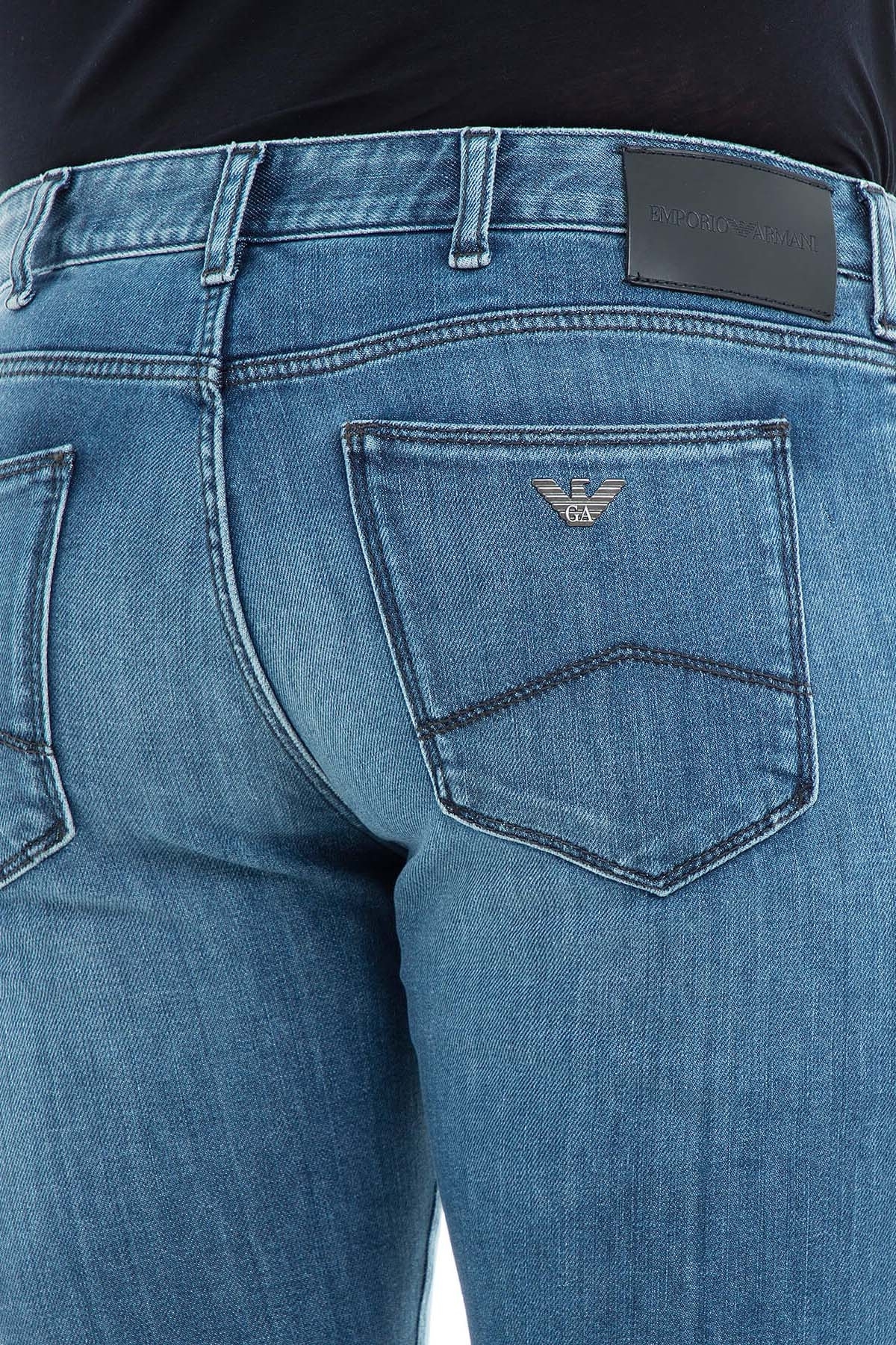 Emporio Armani J36 Jeans Erkek Kot Pantolon 3G1J36 1D5JZ 0941 MAVİ