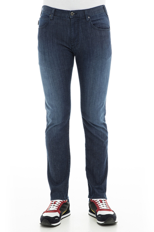 Emporio Armani - Emporio Armani J45 Jeans Erkek Kot Pantolon 3G1J45 1D5PZ 0942 LACİVERT (1)