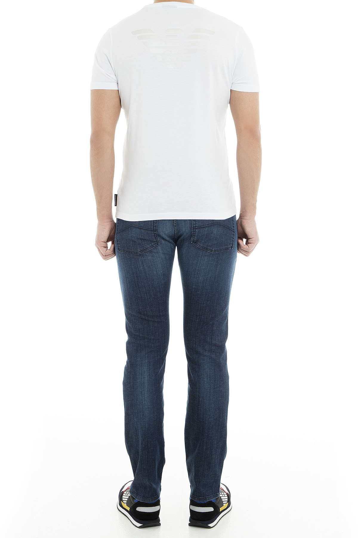 Emporio Armani J45 Jeans Erkek Kot Pantolon 3G1J45 1D5PZ 0942 LACİVERT