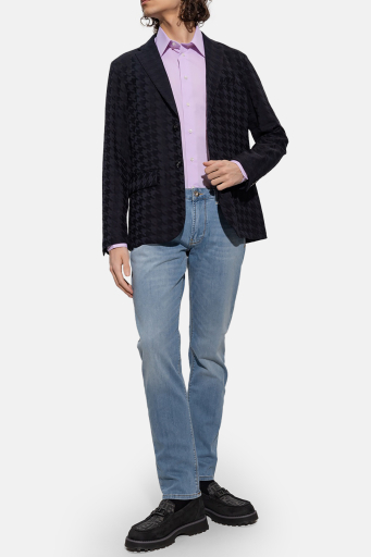Emporio Armani Jeans Erkek Kot Pantolon 3R1J06 1D09Z 0943 MAVİ - 6