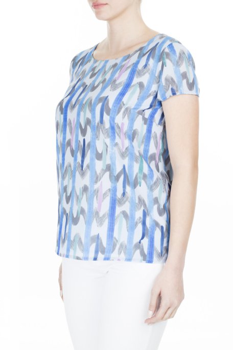 Emporio Armani Bayan Bluz 3H2K84 2N4IZ F702 MAVİ - 3