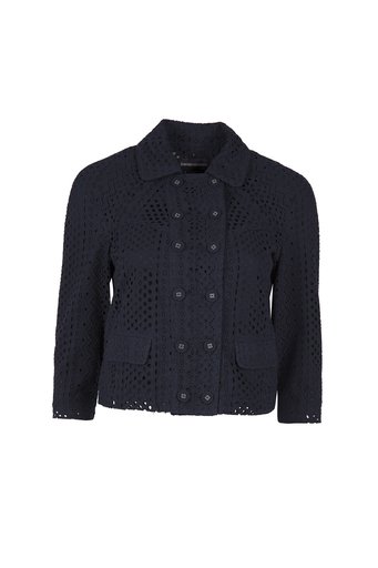 EMPORIO ARMANI Bayan Ceket 3Z2G77 2NWYZ LACİVERT - 1
