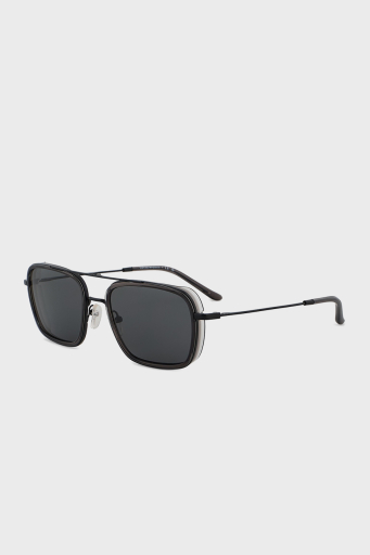 Emporio Armani Kare Güneş Erkek Gözlük 0EA2162 300187 54 Mat Siyah-Duman - 6