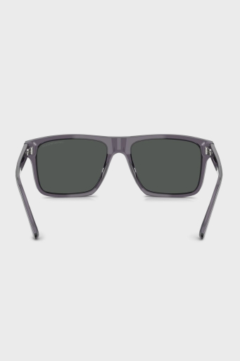 Emporio Armani Kare Güneş Erkek Gözlük 0EA4232 610687 57 Şeffaf Koyu Gri-Duman - 4