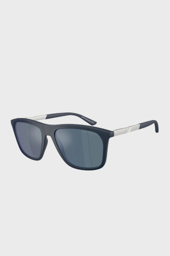 Emporio Armani Kare Güneş Erkek Gözlük 0EA4237 618925 57 Mat Koyu Mavi - 2
