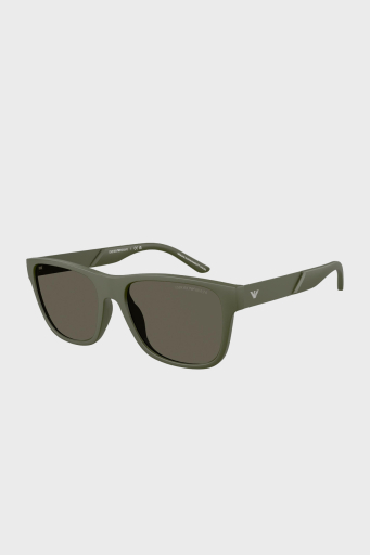 Emporio Armani Kare Güneş Erkek Gözlük 0EA4243 618471 56 Mat Yeşil-Koyu Kahve - 5