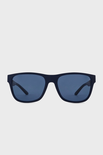 Emporio Armani Kare Güneş Erkek Gözlük 0EA4243 624480 56 Mat Mavi-Koyu Mavi - 3
