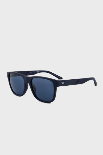 Emporio Armani Kare Güneş Erkek Gözlük 0EA4243 624480 56 Mat Mavi-Koyu Mavi - 6