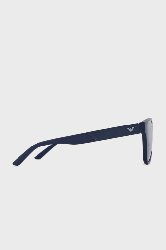 Emporio Armani Kare Güneş Erkek Gözlük 0EA4243 624480 56 Mat Mavi-Koyu Mavi - 9