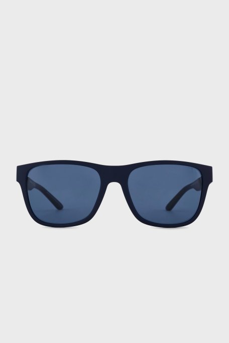 Emporio Armani Kare Güneş Erkek Gözlük 0EA4243 624480 56 Mat Mavi-Koyu Mavi - 3
