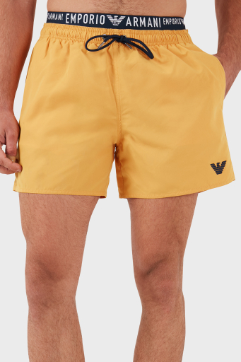 Emporio Armani Logo Bantlı Cepli Erkek Mayo Short 211740 4R432 01660 TURUNCU - 7