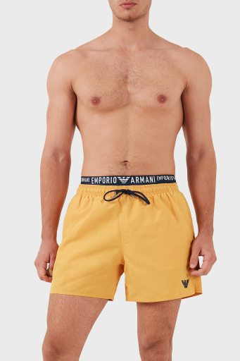 Emporio Armani Logo Bantlı Cepli Erkek Mayo Short 211740 4R432 01660 TURUNCU - 9