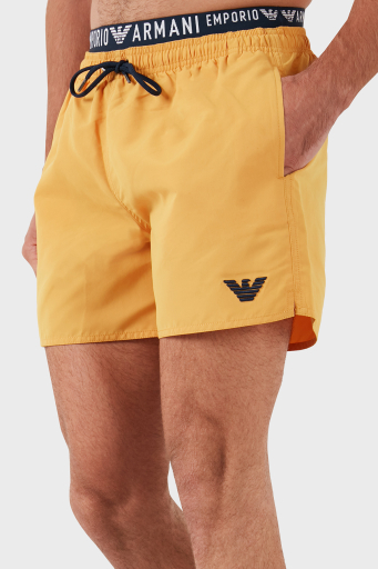 Emporio Armani Logo Bantlı Cepli Erkek Mayo Short 211740 4R432 01660 TURUNCU - 10