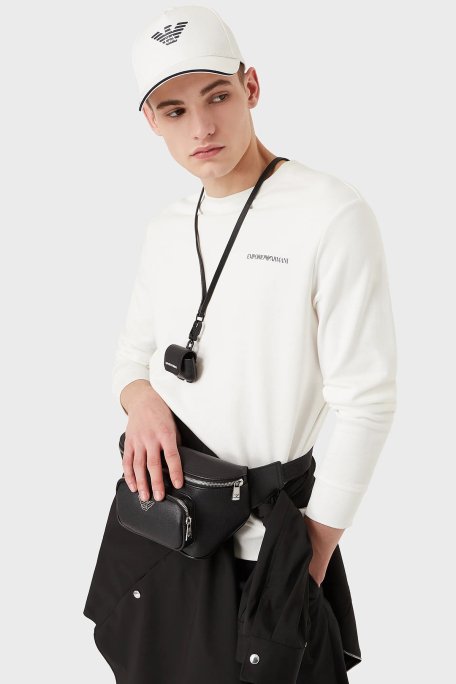 Emporio Armani Logo Baskılı % 100 Pamuk Erkek Şapka 627920 CC990 41510 EKRU - 2