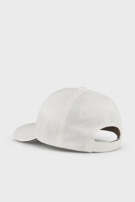 Emporio Armani Logo Baskılı % 100 Pamuk Erkek Şapka 627920 CC990 41510 EKRU - 4
