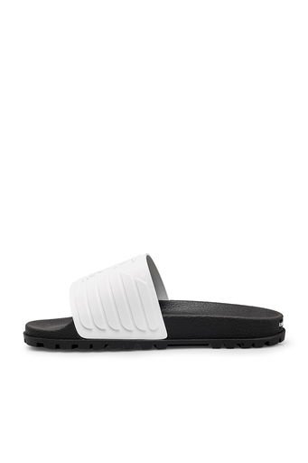 Emporio Armani Logo Baskılı Erkek Terlik X4P110 XM855 D611 SİYAH - 2