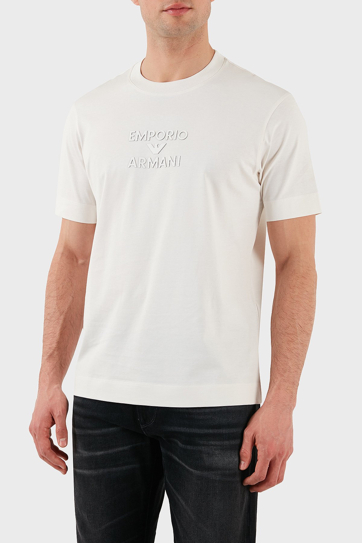 Tシャツ・カットソー EMPORIO ARMANI Men T-shirt White EM000780AF12926 U0003 EMPORIO ARMANI: T-shirt men - White | Emporio Armani t-shirt