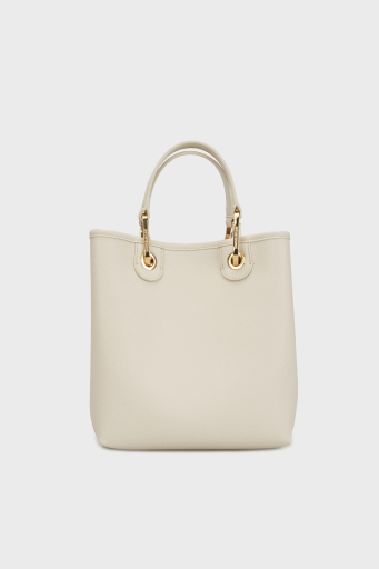 Emporio Armani Logolu Çıkarılabilir Askılı Bayan Çanta EW000362 AF12036 M1051 KREM - 2
