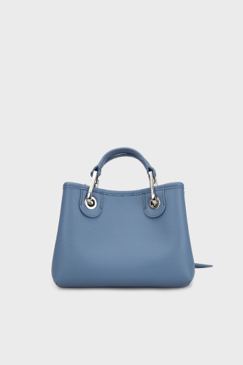 Emporio Armani Logolu Çıkarılabilir Askılı Bayan Çanta EW000382 AF12036 M8128 MAVİ - 2
