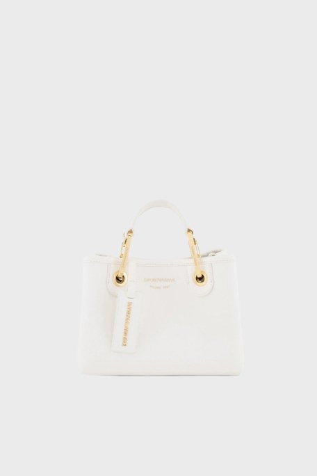 Emporio Armani Logolu Çıkarılabilir Askılı Bayan Çanta EW000382 AF12103 M0034 BEYAZ - 7