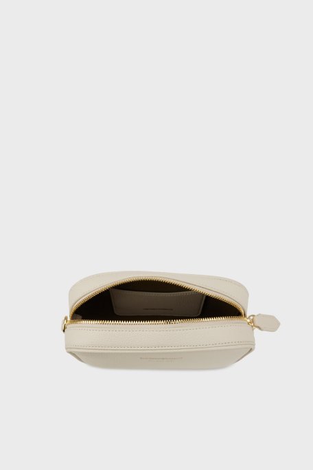 Emporio Armani Logolu Çıkarılabilir Askılı Bayan Çanta EW000537 AF12036 M1051 KREM - 4