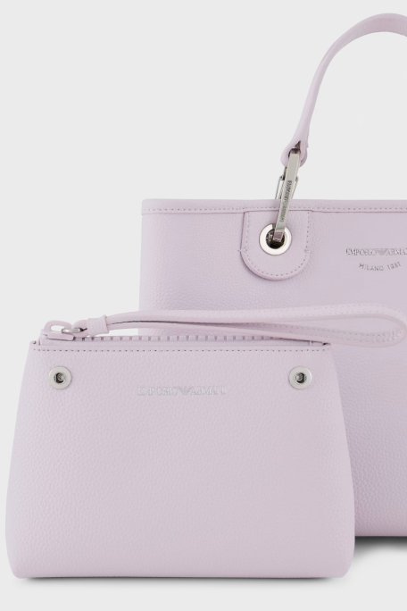 Emporio Armani Logolu Çıkarılabilir Omuz Askılı Bayan Çanta EW000361 AF12036 M4033 AÇIK PEMBE - 11
